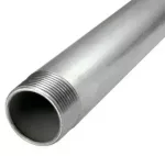 Tubo de cañeria hierro galvanizado con rosca 1/2" (diametro interno 12 x 2 mm) 6 metros