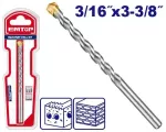 Broca para concreto 3/16” x 3-3/8” Emtop ECDB0203161