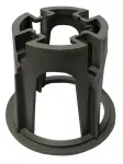 Silleta para separar acero en piso o entrepiso cruz 5 cm PM50