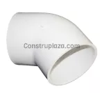 Codo potable 45° liso PVC SCH40 38 mm (1-1/2")