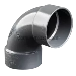 Codo sanitario 90° PVC SDR32.5 pared delgada 100 mm (4")