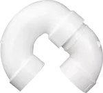 Trampa sanitaria PVC sin registro 38 mm (1-1/2")