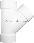 Yee sanitaria PVC SCH40 pared gruesa 100 mm (4")