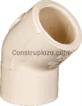 Codo agua caliente 45° CPVC SCH40 12 mm (1/2")