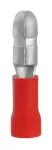 Terminal macho .156" (22-16 AWG) redondo rojo (10 por paquete)