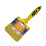 Brocha para barniz amarilla 4"