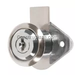 Cerradura para mueble gaveta modelo 21 cromo Hermex CM-21C-P / 23506 