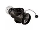 Benjamin plastico con cadena negro Eagle 718-BK