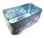 Caja EMT rectangular liviana 0.70 mm (KO 1/2" y 3/4")