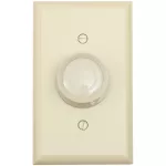 Dimmer giratorio 600W 110V con placa marfil Eagle 600-V