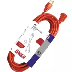 Extension electrica polarizada de uso domestico 1 toma 15 metros naranja 10A TSJ3X16 Eagle 214-50