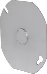 Tapa EMT octagonal 4" KO 1/2" UL