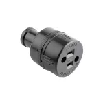 Toma de hule para extension electrica 15A 110V negro Eagle 226
