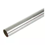 Tubo de aluminio para cortinero 3/4"