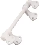 Bisagras plastica para asiento de inodoro blanca