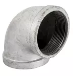 Codo hierro galvanizado 90° 31 mm (1-1/4")
