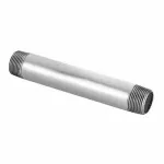 Niple hierro galvanizado 12 x 38 mm (1/2" x 1-1/2")