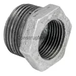 Bushing hierro galvanizado 12 x 9 mm (1/2" x 3/8")