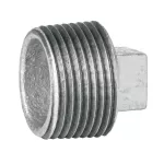 Tapon macho hierro galvanizado 31 mm (1-1/4")