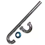 Sifon 32 mm (1-1/4") metalico de piso