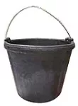 Balde de hule para construccion
