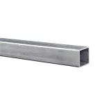Tubo estructural hierro galvanizado cuadrado 2" x 2" (50 x 50 x 1.20 mm) 6 metros (calibre azul)