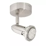 Lampara spot dirigible GU10 50W 100-240V satinado Bolognia Tecnolite 60LVC601MVS