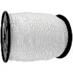 Mecate nylon 7 mm (5/16") x metro (blanco)