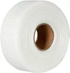 Cinta de fibra de vidrio adhesiva para gypsum 2" x 250' (50 mm x 76 metros)