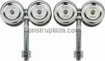Carrito para riel de porton con perno 450 libras (225 libras por rodin) National Hardware N112-185 (2 por paquete)