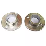 Soporte cerrado tipo brida para tubo cortinero 3/4" (2 por paquete)