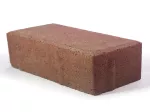 Adoquin rectangular 6 x 10 x 20 cm (rojo)