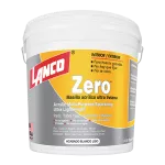 Masilla acrilica ultra liviana Zero blanco 1/8 galon Lanco SC098-6