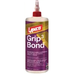Cola para madera Grip Bond 3 amarilla 1/4 galon Lanco WA505-5