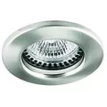 Lampara empotrada redonda GX5.3 50W 100-240V halogena satinado Alezio Tecnolite YD-220/S