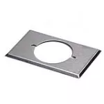 Placa metalica rectangular para toma 50A Eagle 39CH