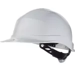 Casco de seguridad blanco con ajuste de perilla 8 puntos ZIRCWBC
