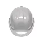 Casco de seguridad gris con ajuste de banda ZIRC1GR