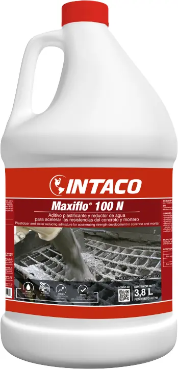 Codaleado Aditivo plastificante Maxiflo-100 galon (3.78 litros) Intaco ...