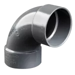 Codo sanitario 90° PVC SDR32.5 pared delgada 150 mm (6")