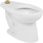 Inodoro elongado para fluxometro descarga 4.2 y 6.0 litros (Ley 7600) blanco Sloan ST2029A