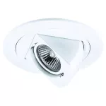 Lampara empotrada direccional redonda GX5.3 50W 100-240V halogena blanco Amelia Tecnolite 50W YD-287/B