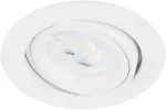 Lampara empotrada dirigible redonda GX5.3 50W 100-240V (96 mm) blanco Agra Tecnolite YD-905/B