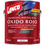 Anticorrosivo poliuretano base secado rapido (15 minutos) para interior y exterior galon Lanco MM105-4 (minio rojo oxido)
