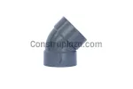 Codo Novafort PVC 45° 100 mm (4")