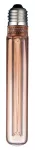 Bombillo LED dimeable vintage E27 T30 2W 2000K (30 mm) (tipo cilindro) ambar Tecnolite 2DT30LEDFC20VA