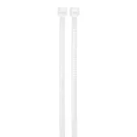Amarra plastica 4.5 x 250 mm tension 50lb blanca Volteck CIN-5025 / 44307 (50 por paquete)