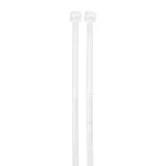 Amarra plastica 4.5 x 500 mm tension 50lb blanca Volteck CIN-5050 / 44311 (25 por paquete)