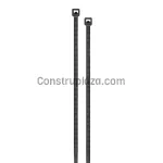 Amarra plastica 2.5 x 150 mm tension 18lb negra Volteck CIN-1815N / 44321 (100 por paquete)