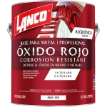 Anticorrosivo base para interior y exterior galon Lanco VA971-4 (minio rojo oxido)